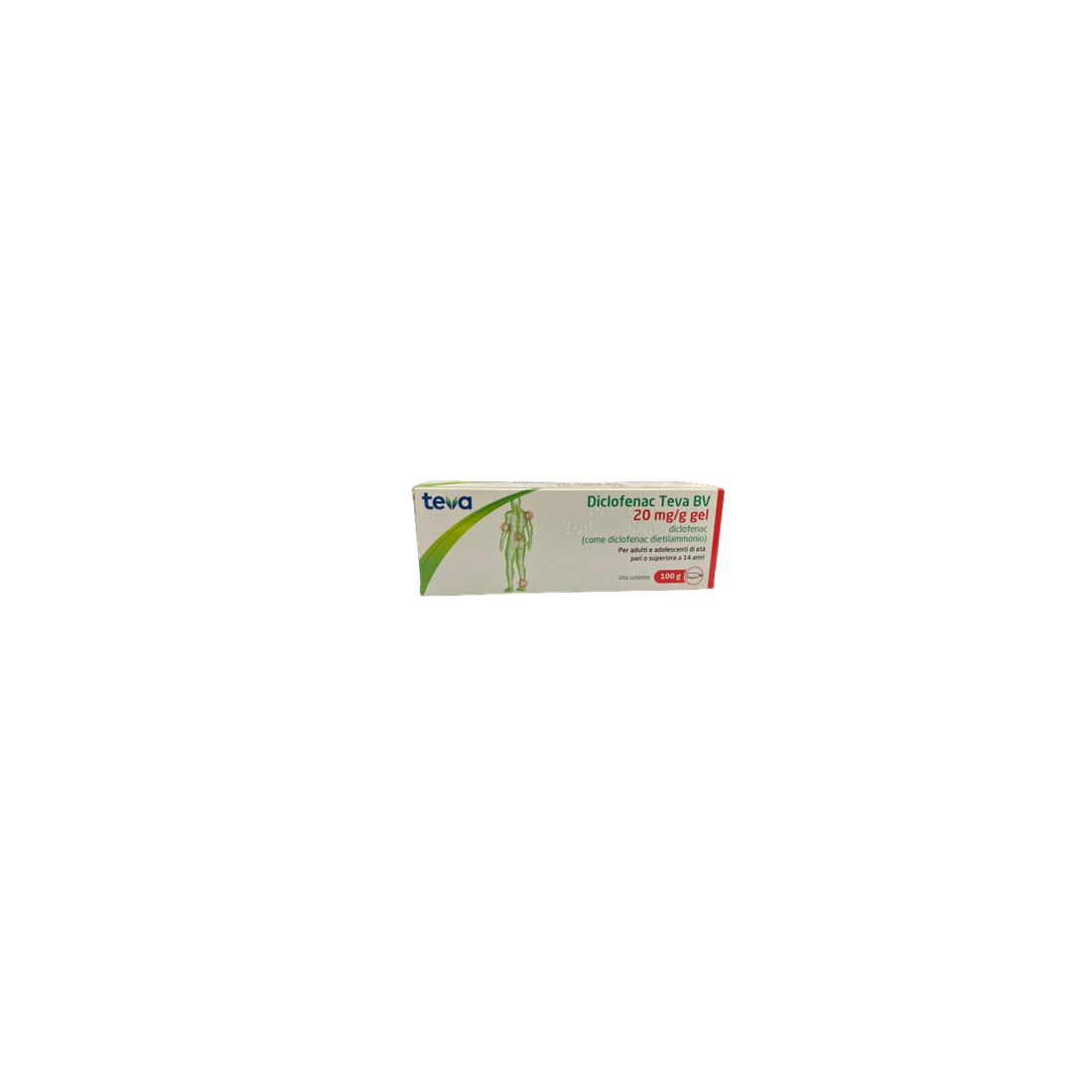 DICLOFENAC TE GEL 100G 20MG/G